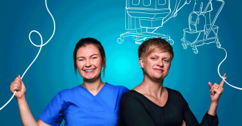 Fadenmotiv der EvB Personalmarketing Kampagne