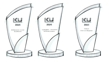 Darstellung von drei KU Awards