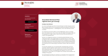 ansicht website rlp