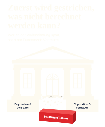 Ohne Kommunikation bröckelt es